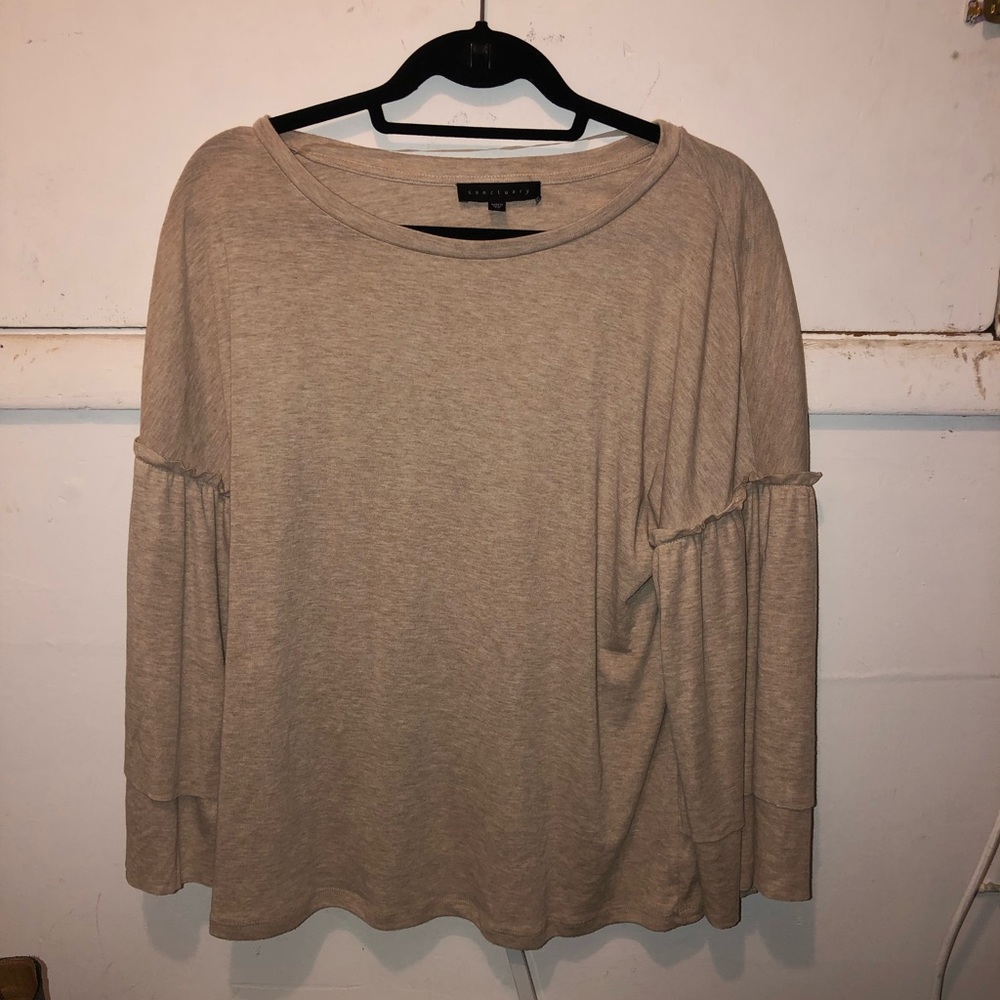Sanctuary butterfly cotton top BARELY WORN!!!!!